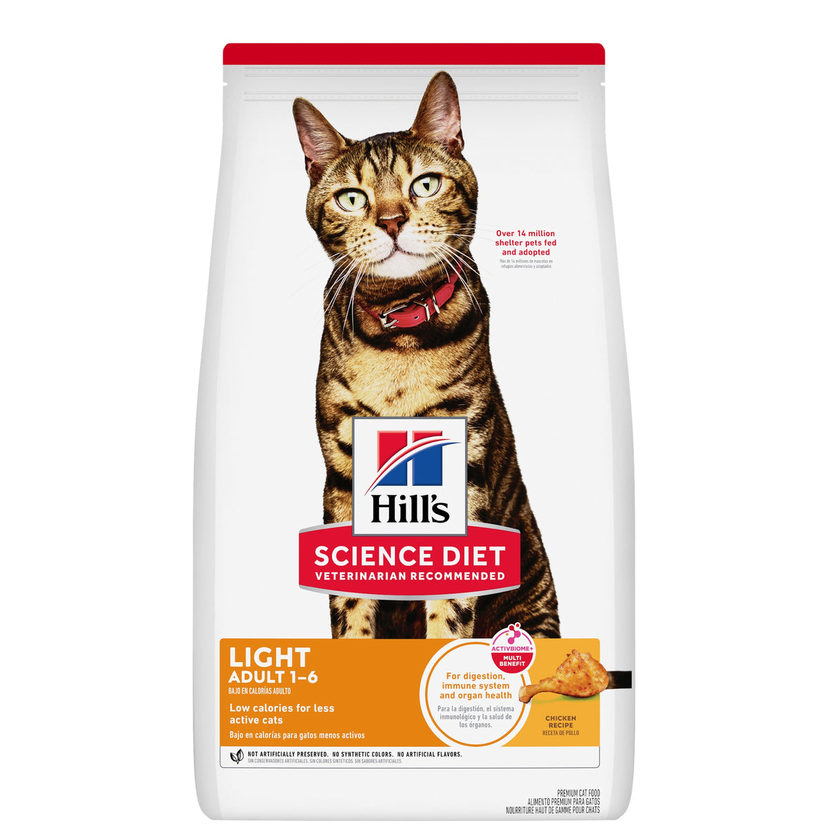 Hill's Gatos Light Chicken Recipe 1.8 kg