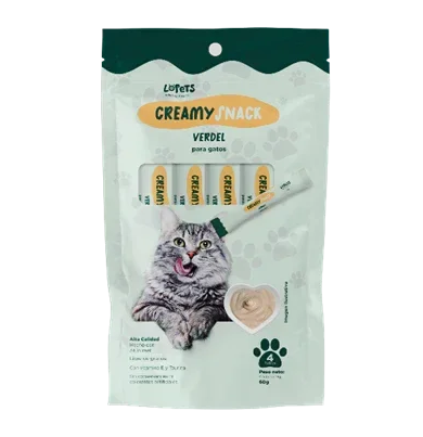 Creamy Snacks Lopets Gato Verdel 60 g